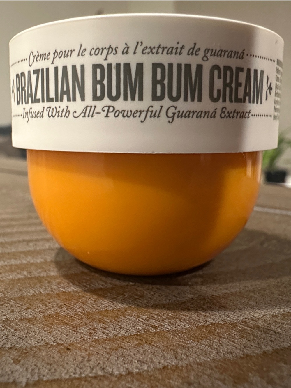 Sol de Janeiro Brazilian Bum Bum Cream - Orange & White Jar